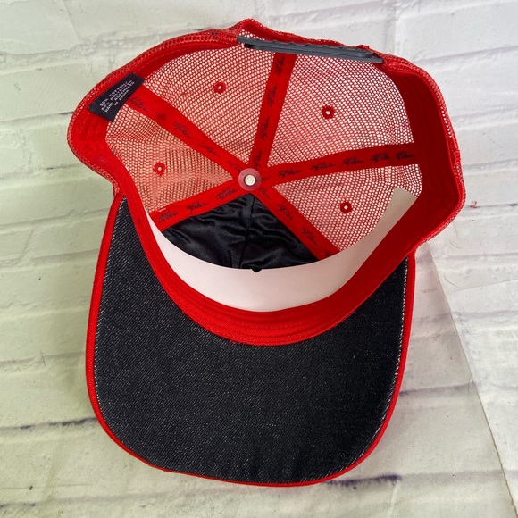 Cliff Raven Artwear Koi Fish Tattoo Embroidered Mesh Back Trucker Snapback Hat - Picture 8 of 9